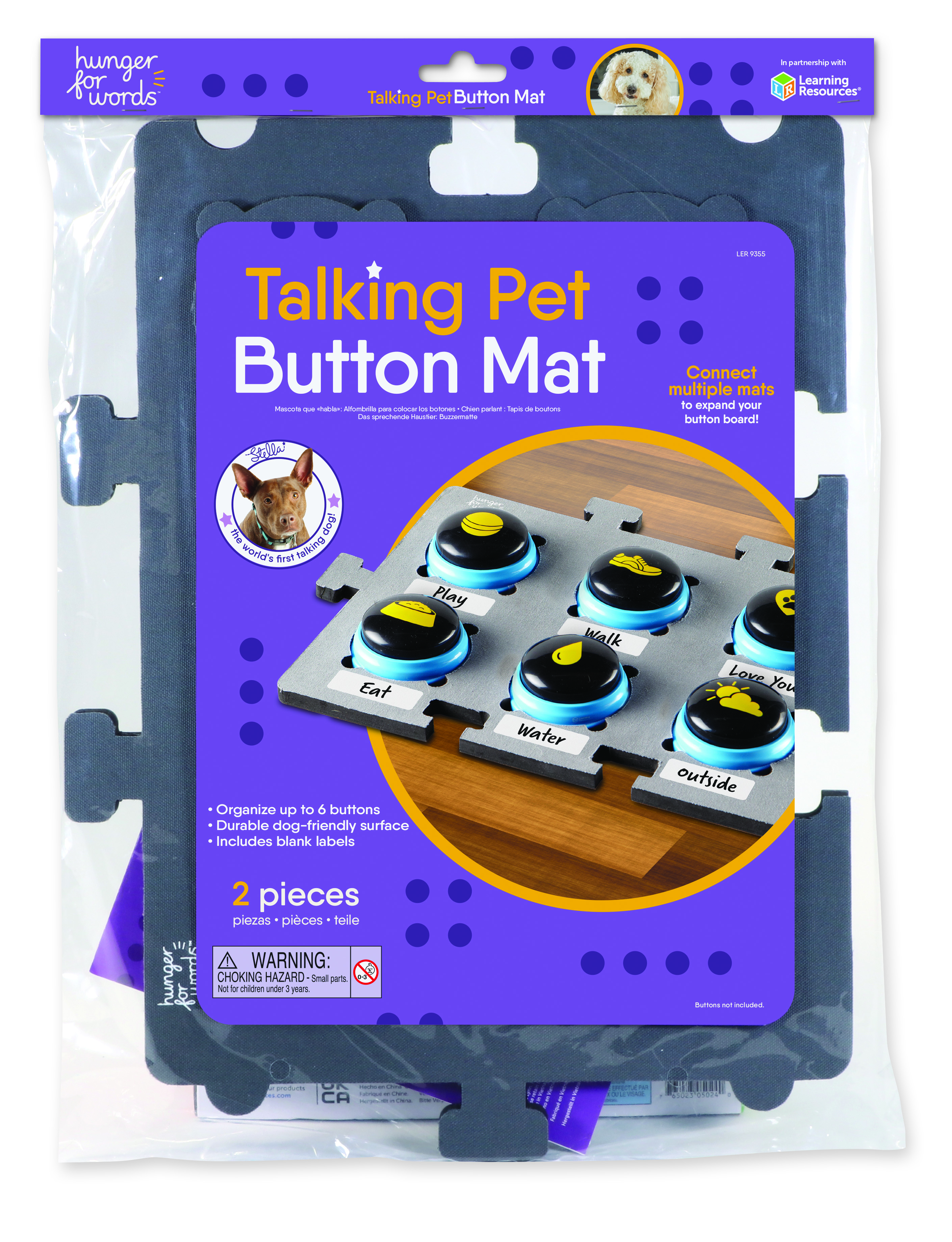 Talking Pet Button Mat