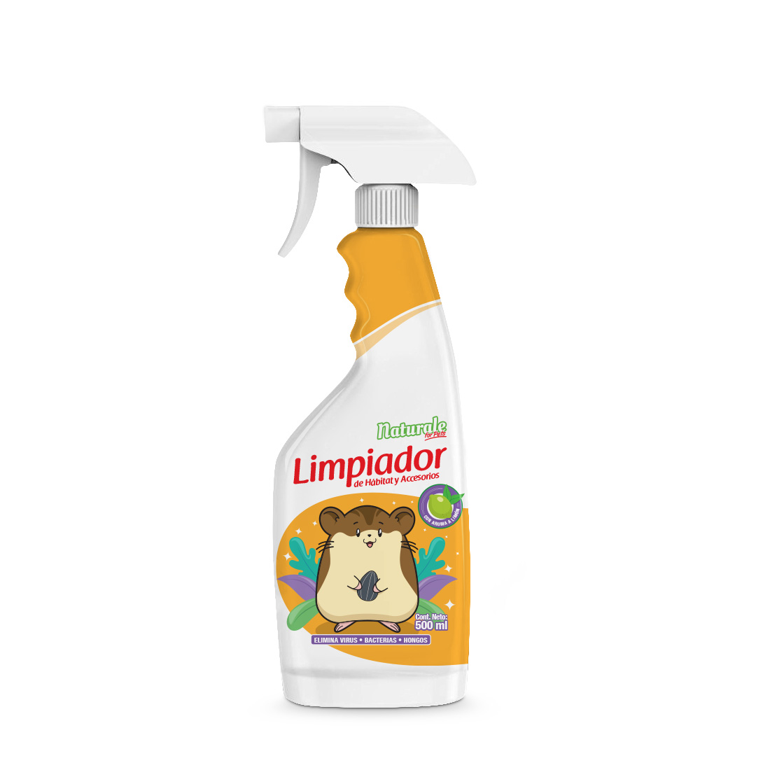 NFP LIMPIADOR DE HABITAT Y ACCESORIOS LIMÓN