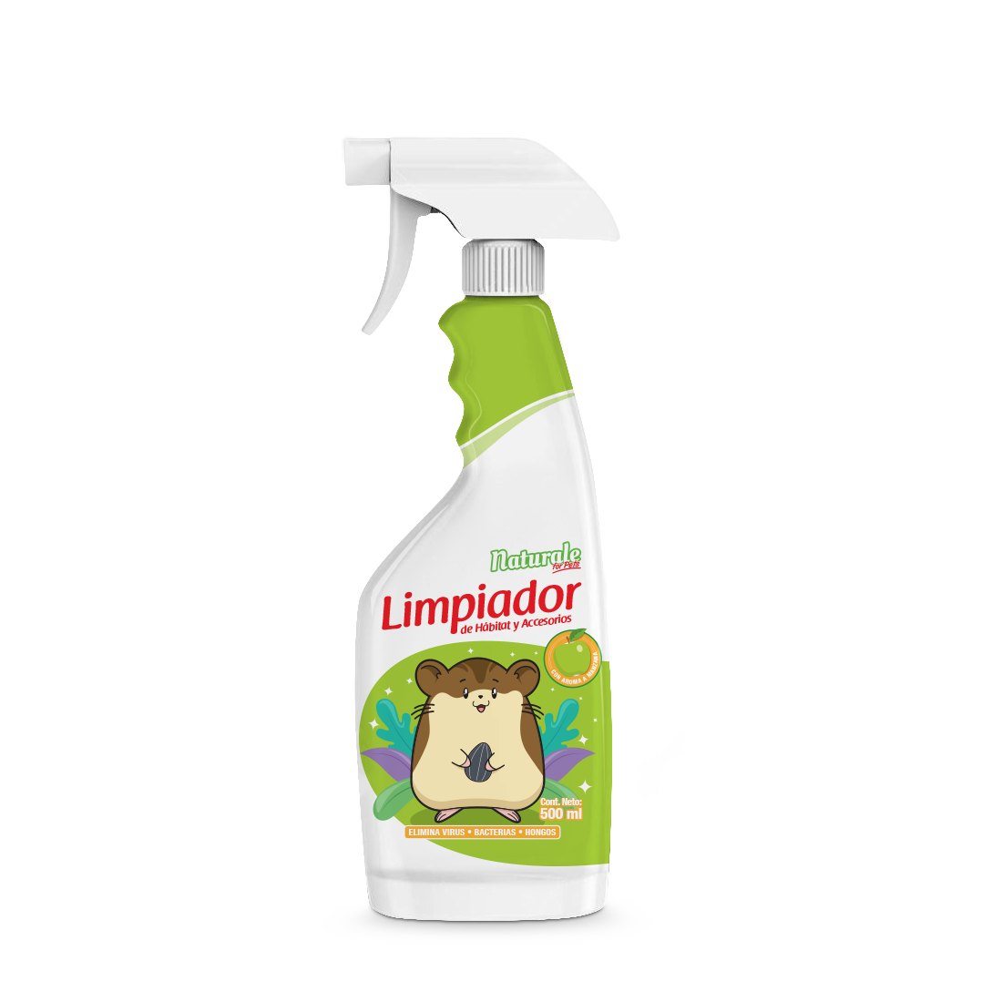NFP LIMPIADOR DE HABITAT Y ACCESORIOS MANZANA